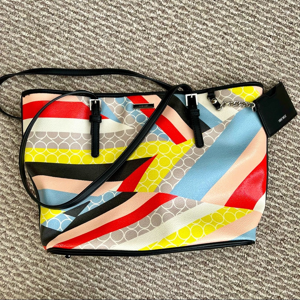 Nine West Multicolored Handbag Purse